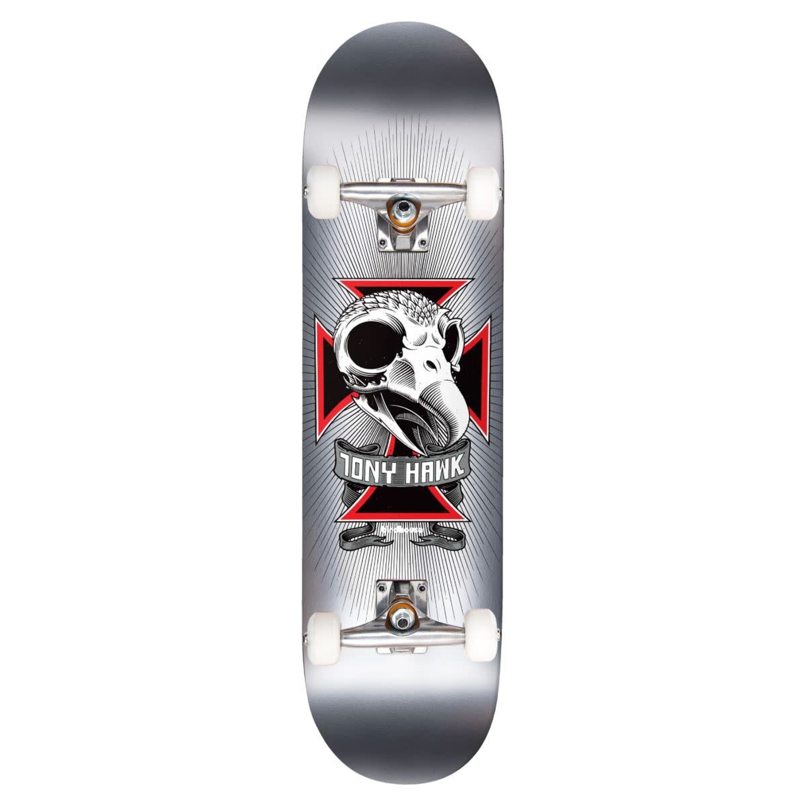 Birdhouse Birdhouse - Tony Hawk Skull 2 Chrome Complete - 7.75" x 31.25" x 13.875"