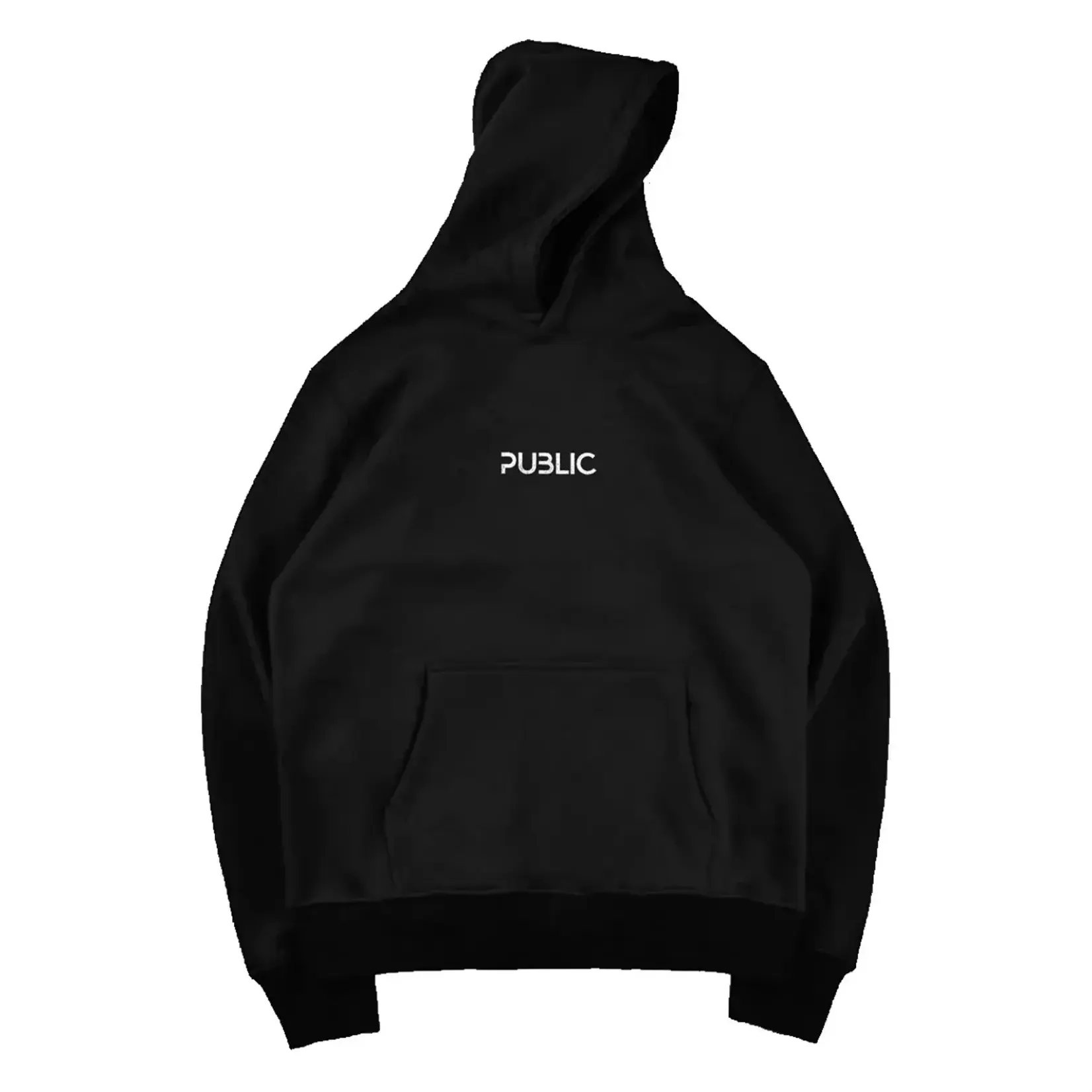 Public Public WORK Hoodie - LARGE black