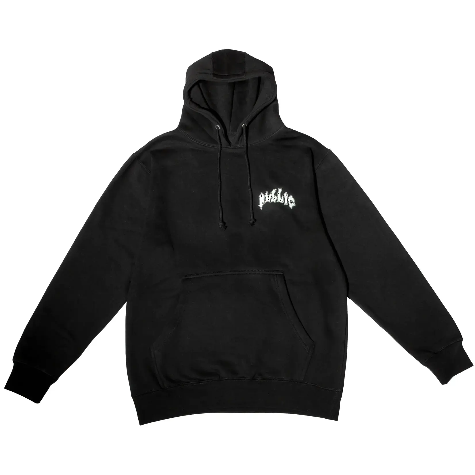 Public Public DISORDER Hoodie - XLARGE black