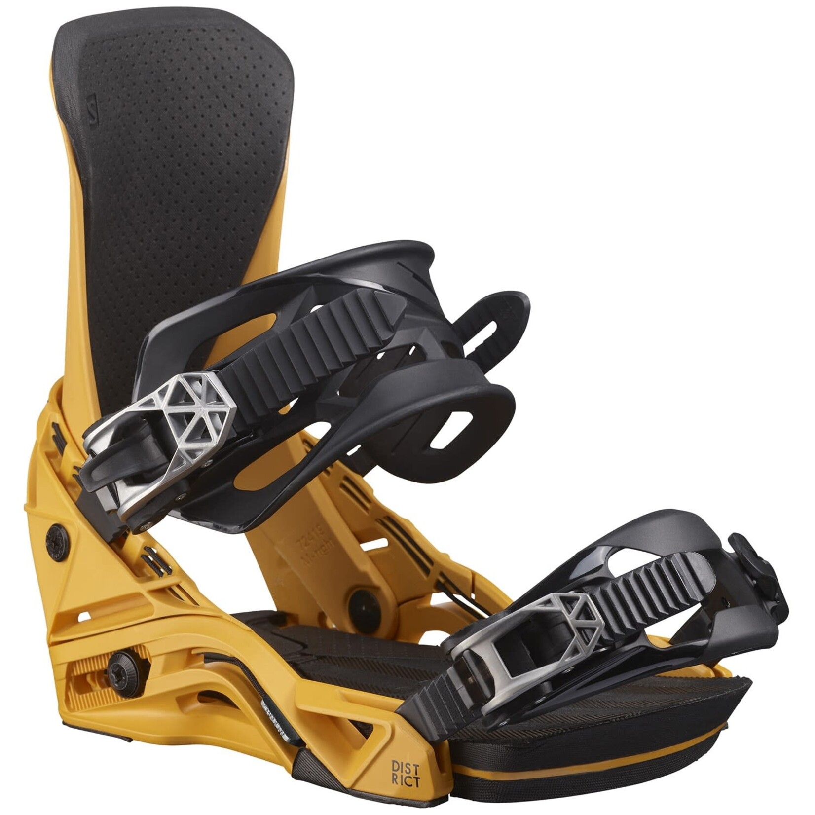 Salomon 2023 Salomon District Snow Bindings - Yellow