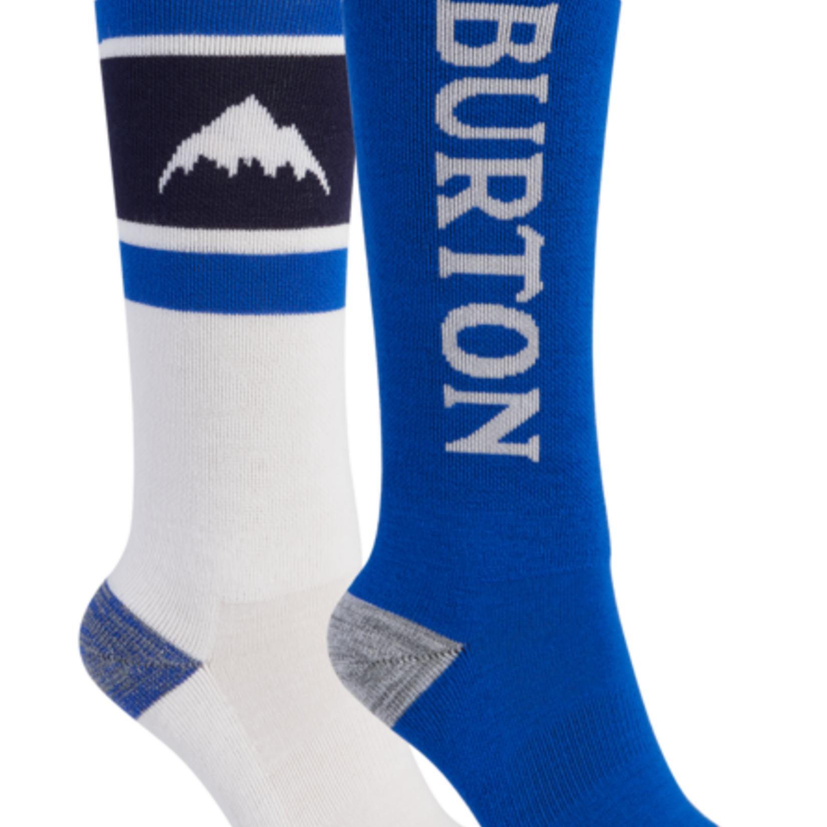 Burton 2021 Burton Weekend Midweight Socks - youth 2 Pak - White/Lapis -