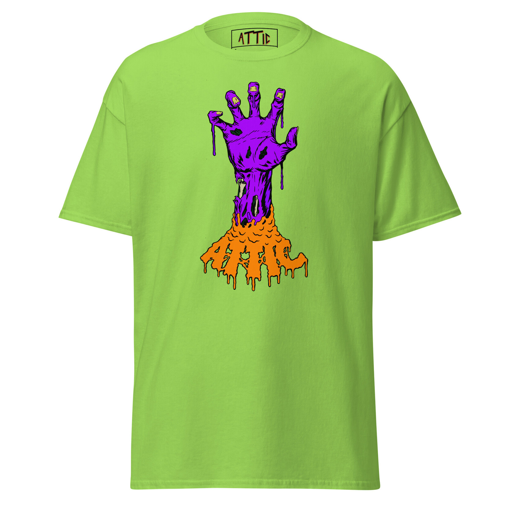 ATTIC Attic - Live Undead T-Shirt - Green -