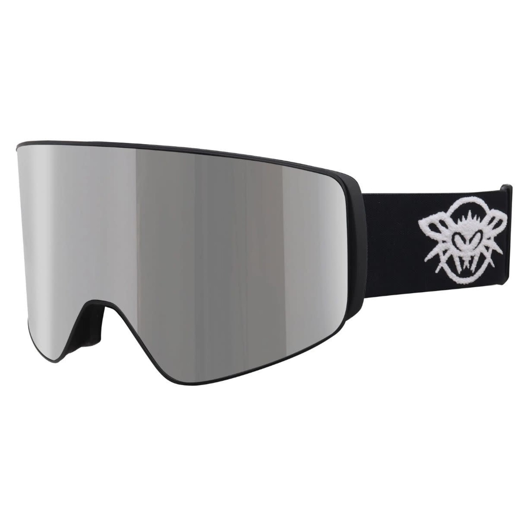 Black Flys Black Flys - Manga Fly Snow Goggles - Black / Flat Cylindrical Magnetic Lens