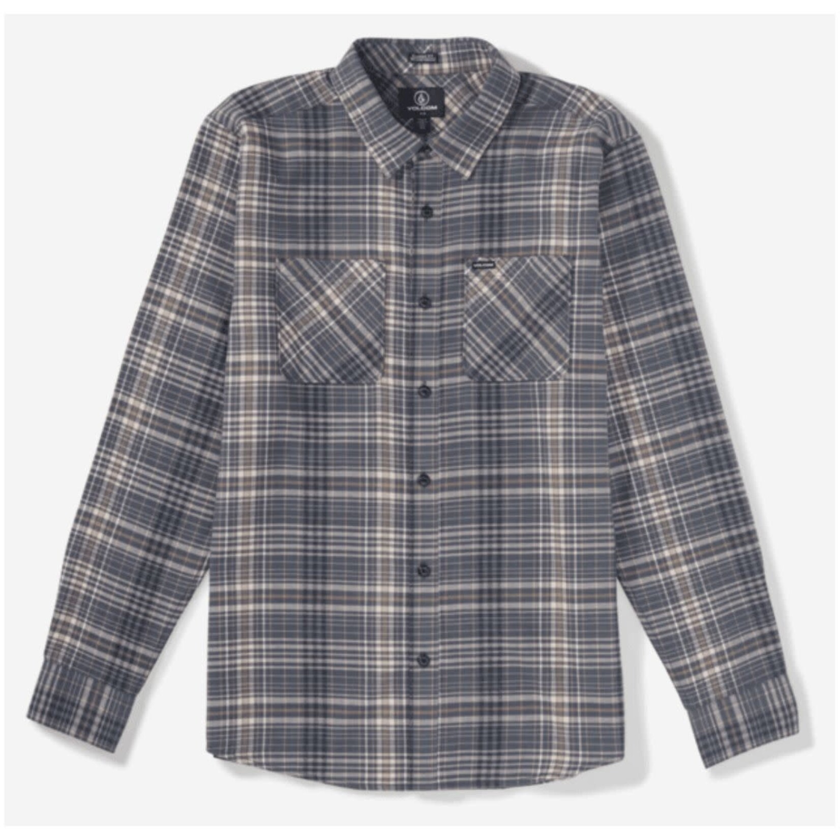 Volcom Volcom - Netastone Flannel - Asphalt Black -
