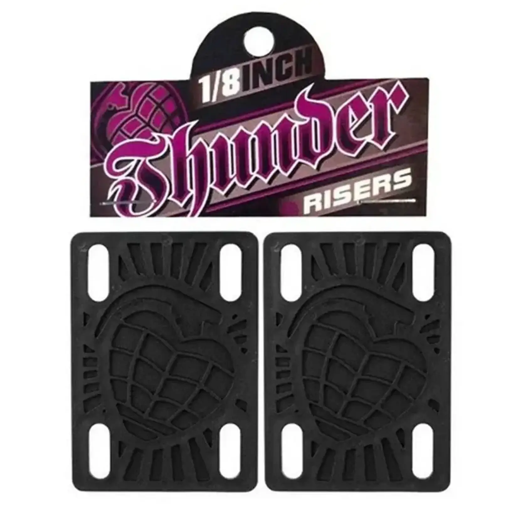 Thunder Trucks Thunder - Rises 1/8"  Black (Set of 2)