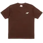 New Balance New Balance Numeric - Small Logo Tee - Rich Oak - New Balance New Balance Numeric - Small Logo Tee - Rich Oak -