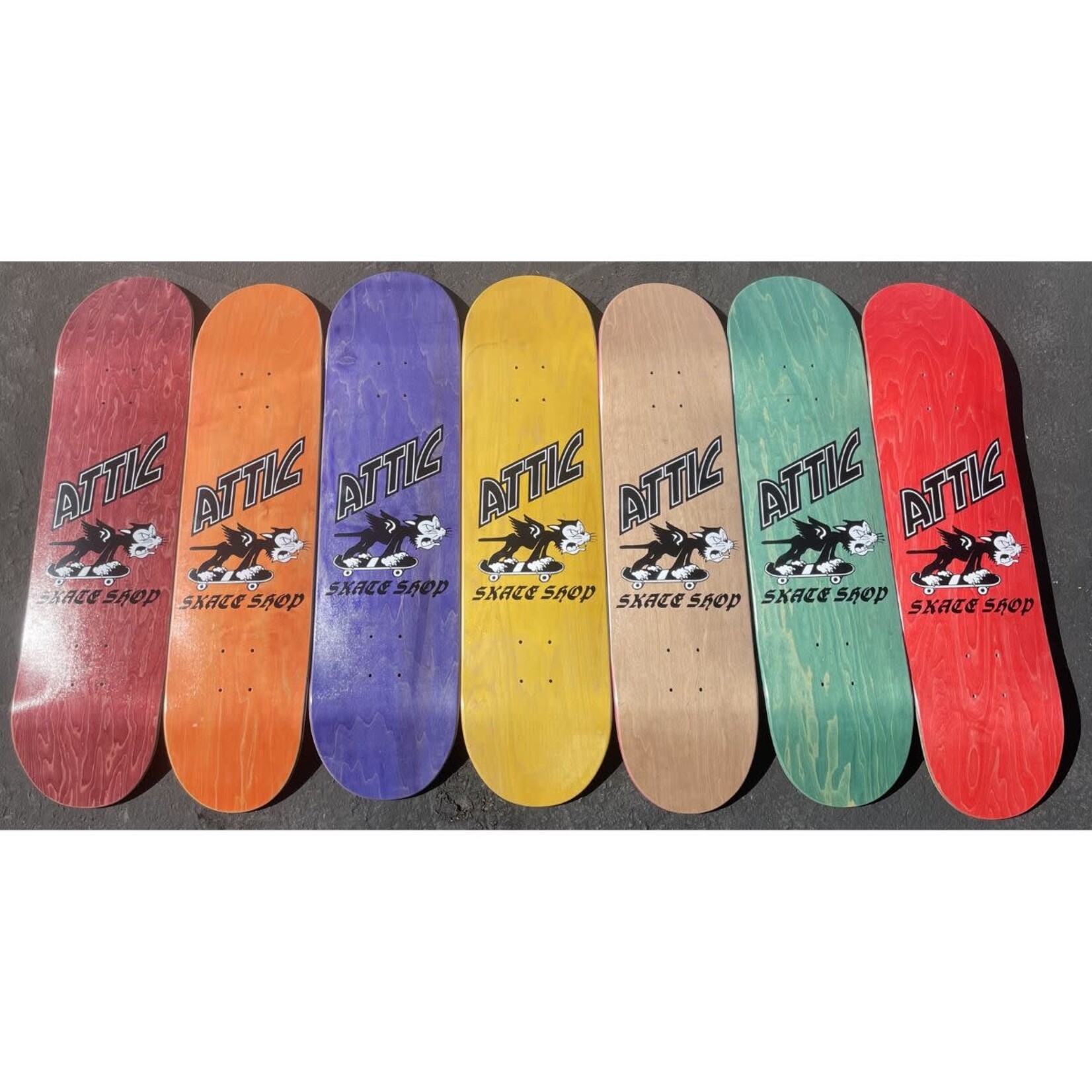 ATTIC Attic - Flyer Deck - 8.0" - Assorted Top / Bottom Ply Colors