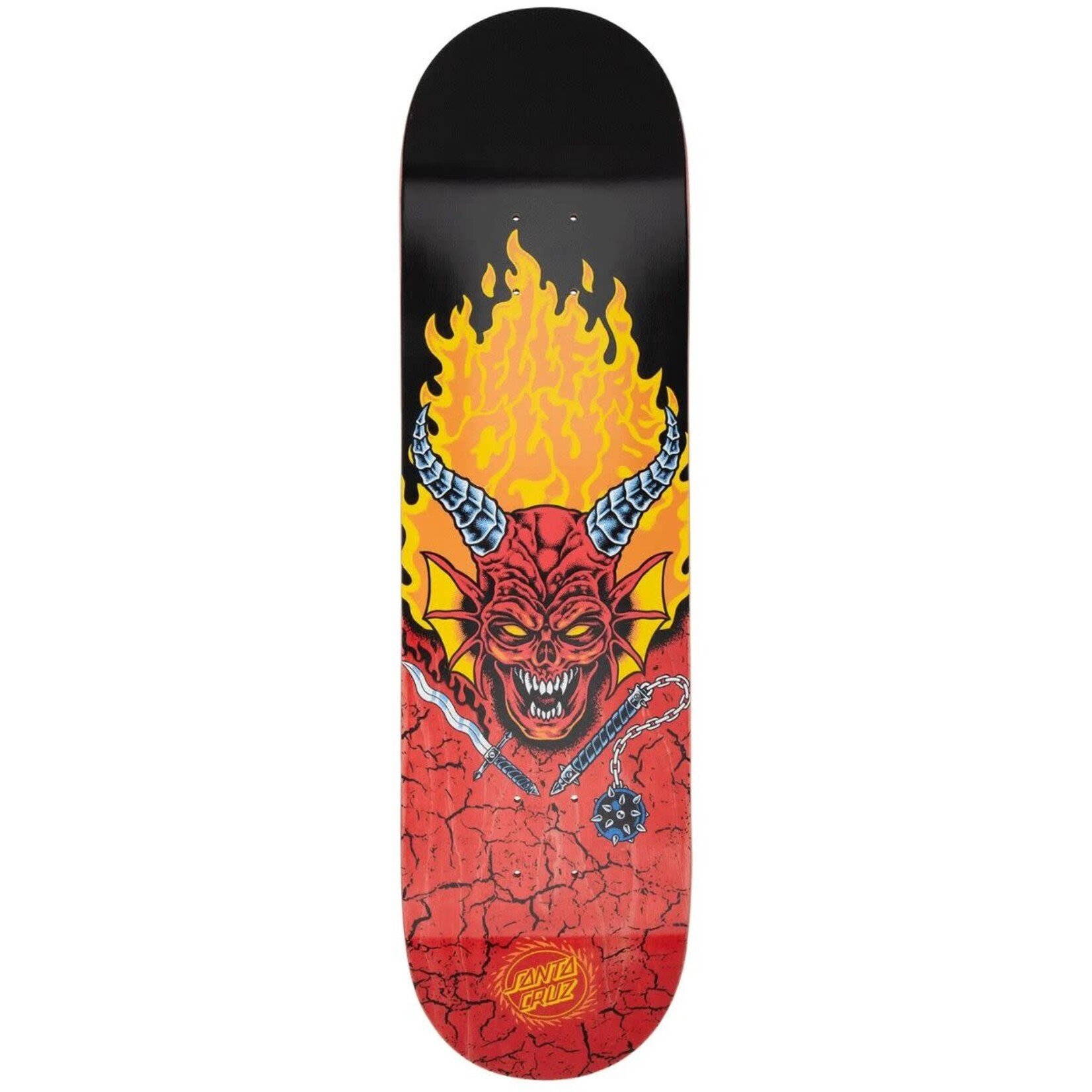 Santa Cruz Skateboards Santa Cruz - Stranger Things Hellfire Club Deck - 8.25" x 31.8" x 14.1875"