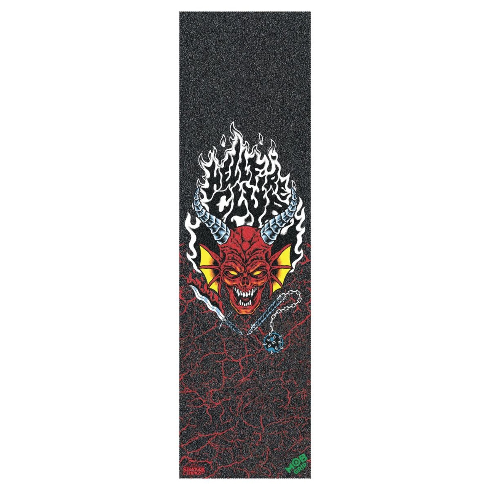 Mob Grip Mob - Stranger Things Hellfire Club Griptape -  9" x 33"