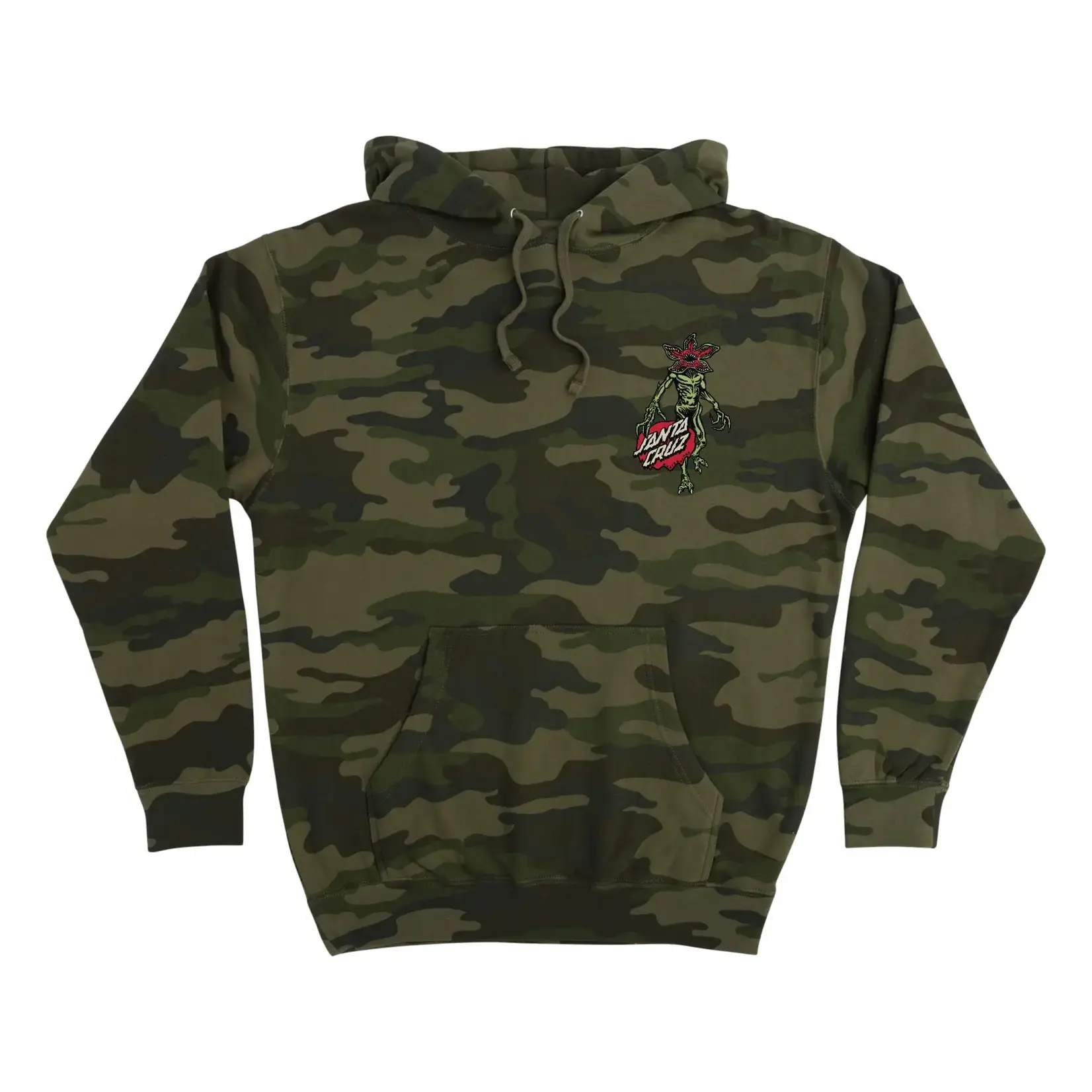 Santa Cruz Skateboards Santa Cruz - Stranger Things Demogorgon Dot Hoodie - Camo -