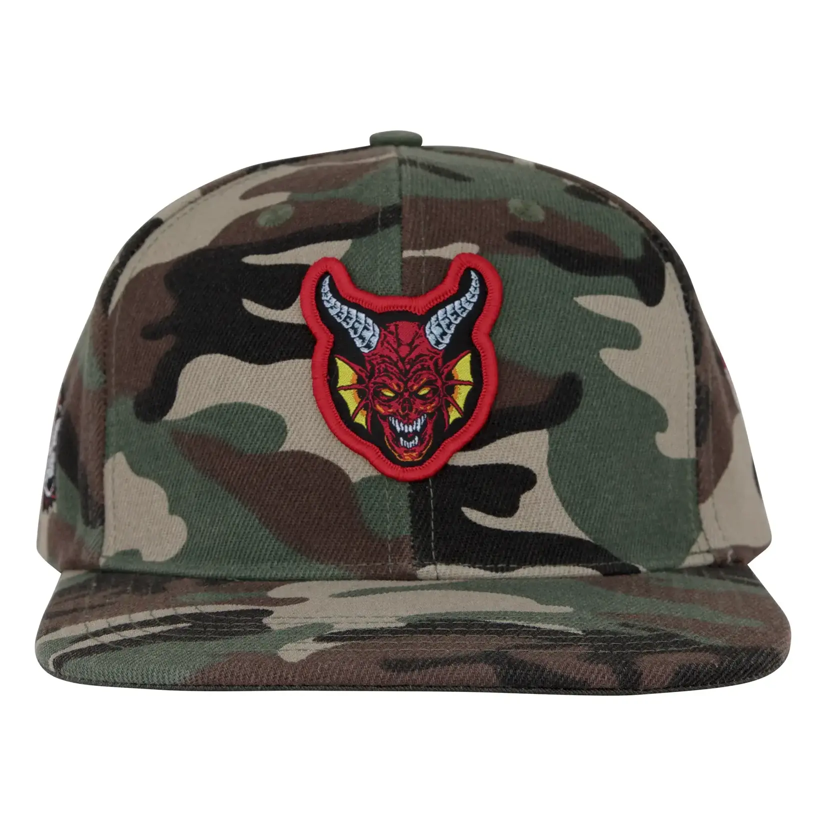 Santa Cruz Skateboards Santa Cruz - Stranger Things Hellfire Club Snapback Hat - Camo