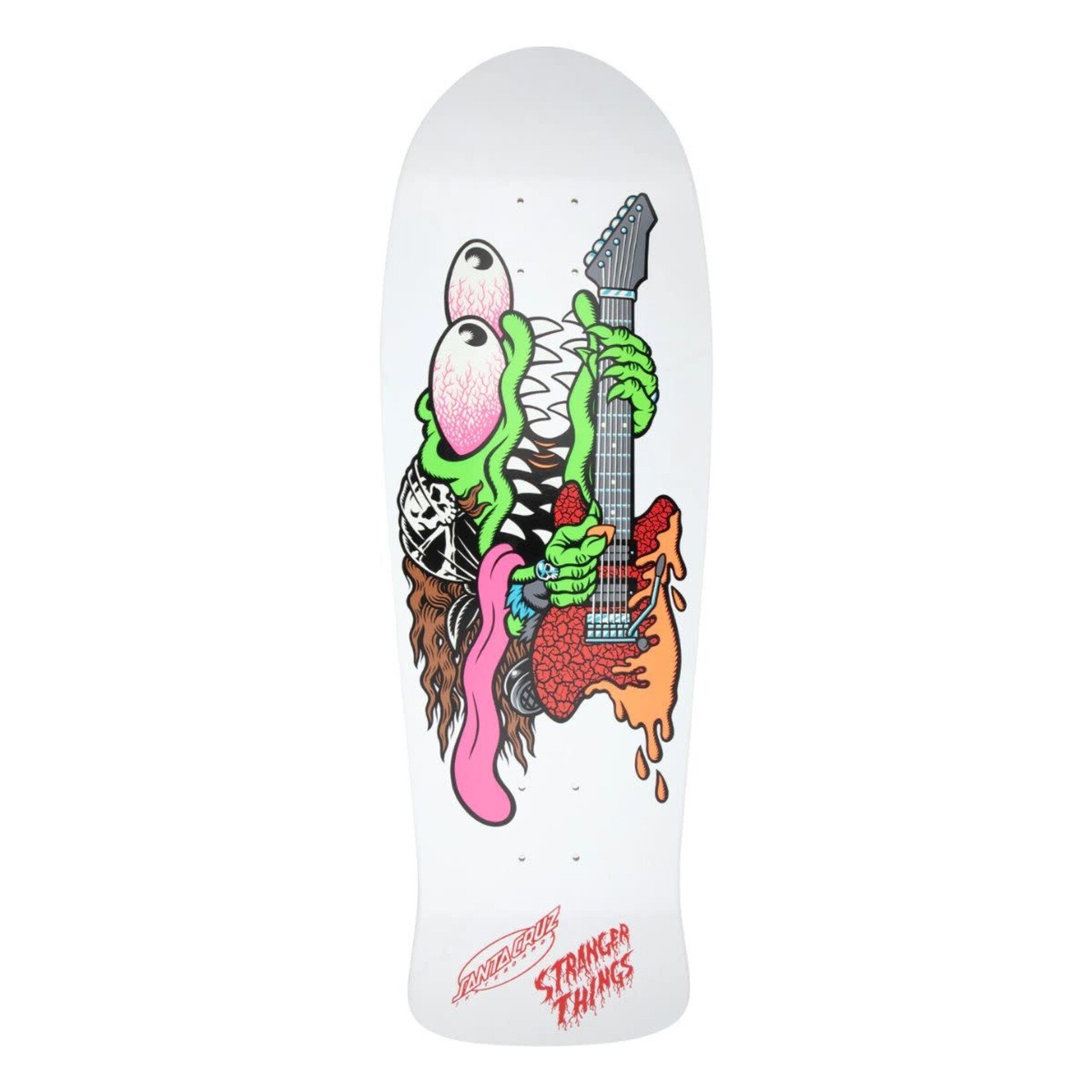 Santa Cruz Skateboards Santa Cruz - Stranger Things Meek Slasher Eddie Reveal Deck -  10.1" x 31.13" x 15.4"