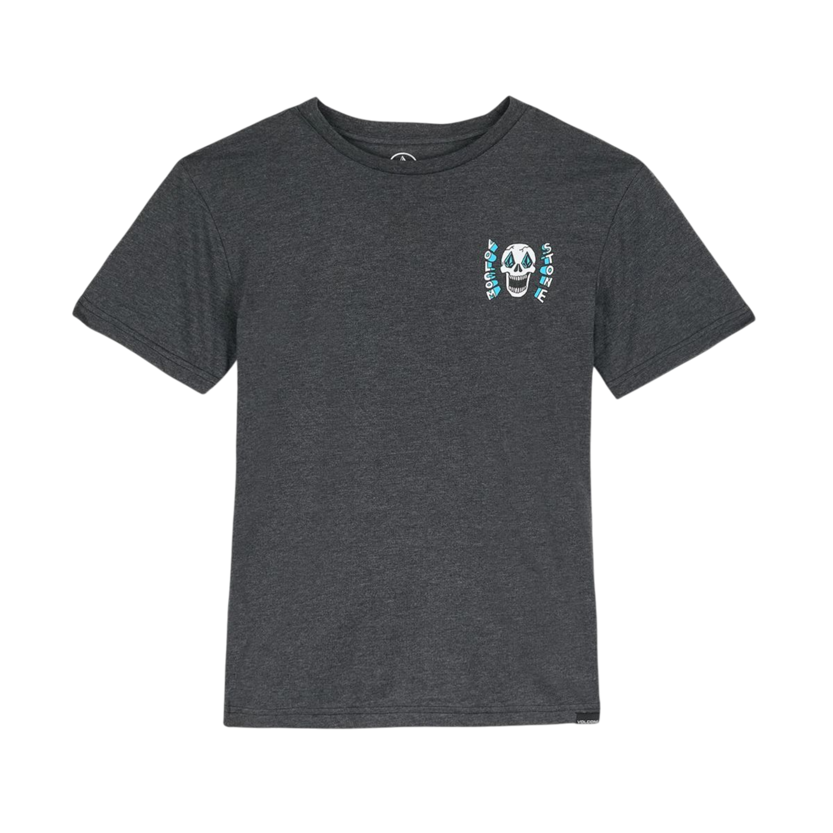 Volcom Volcom - (KIDS) Skeltone Tee - Heather Black -