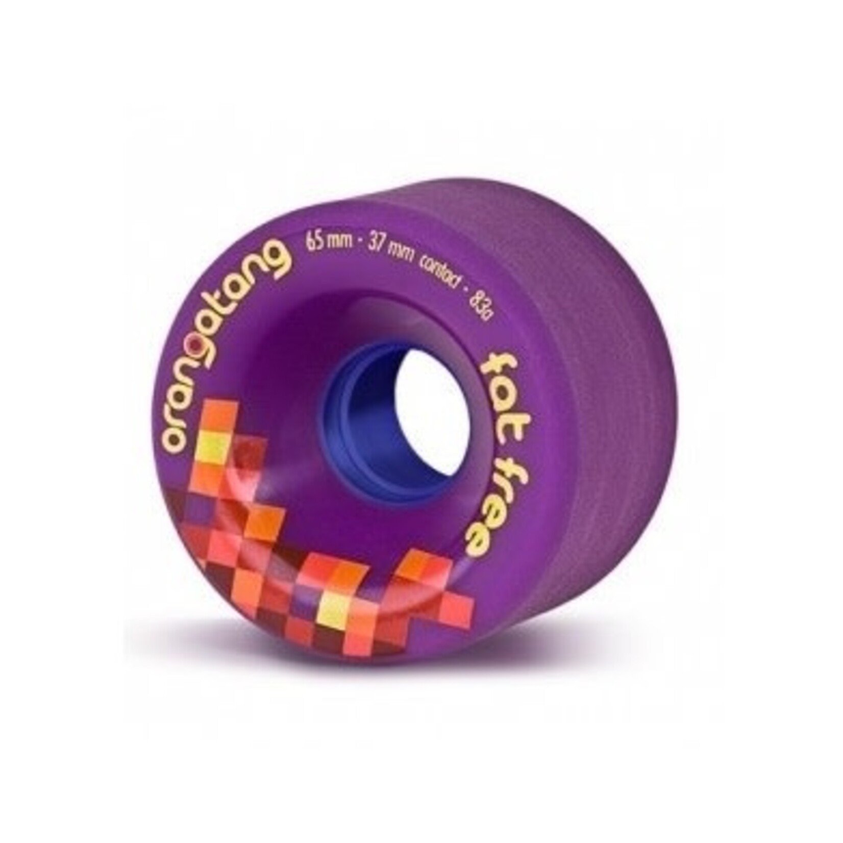 Orangatang Wheels Orangatang Wheels - Fat Free Purple  65mm 83a  - (Set of 4)