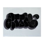ATTIC Attic - Bubble Sticker - Black-Gray / White