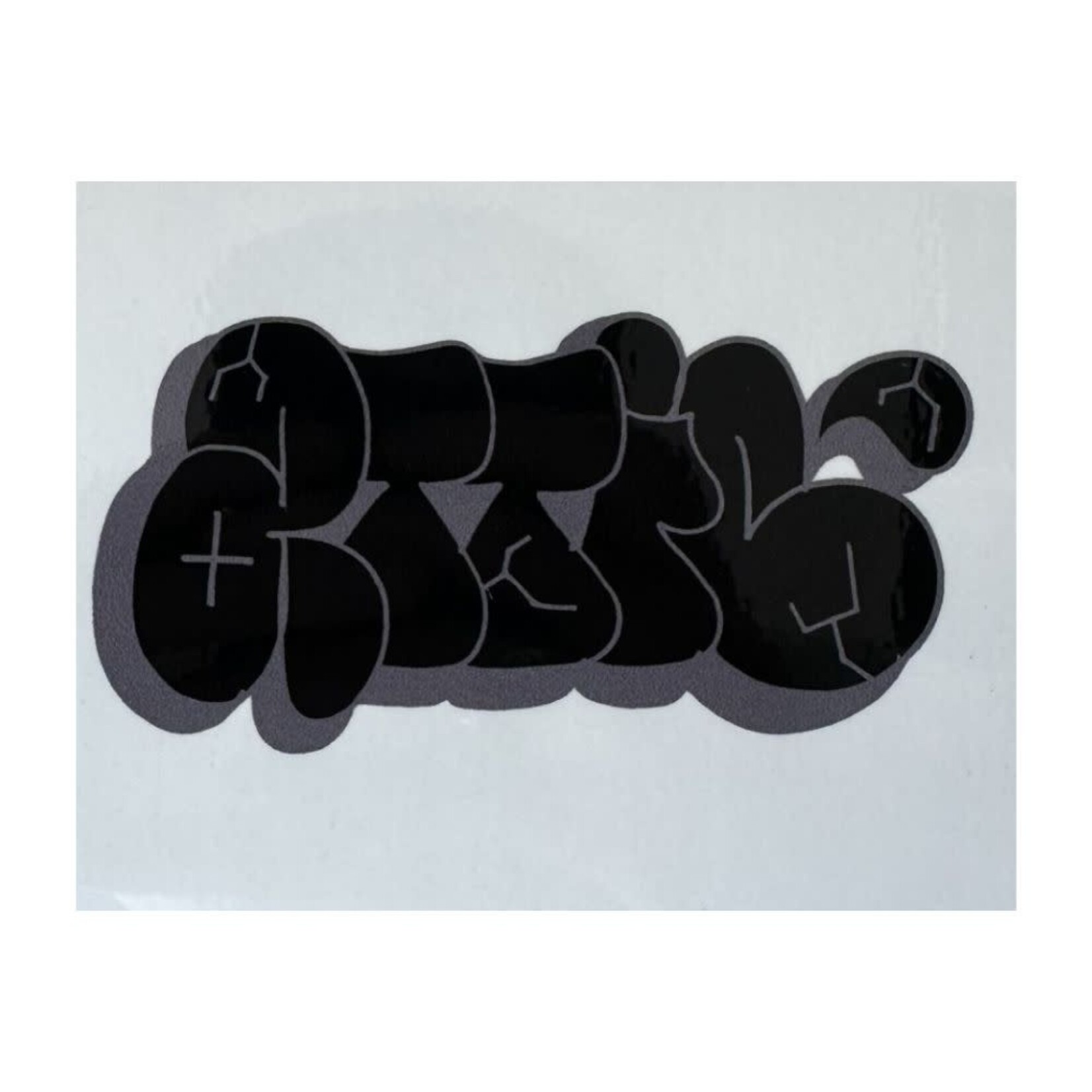 ATTIC Attic - Bubble Sticker - Black-Gray / White