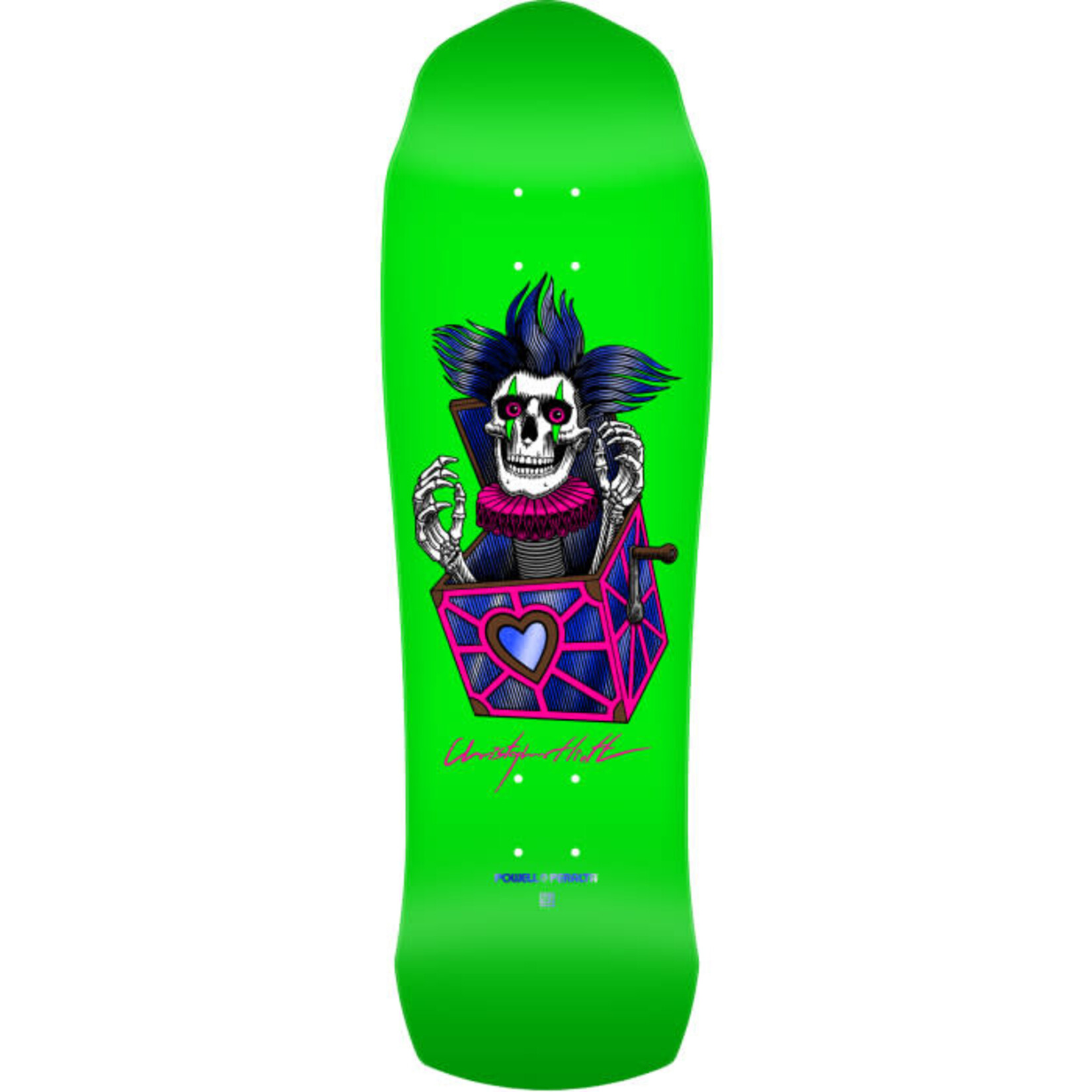 Powell Peralta Powell Peralta - Chris Hiett Skull Deck - 9.5" x 31.13" x 14.63"