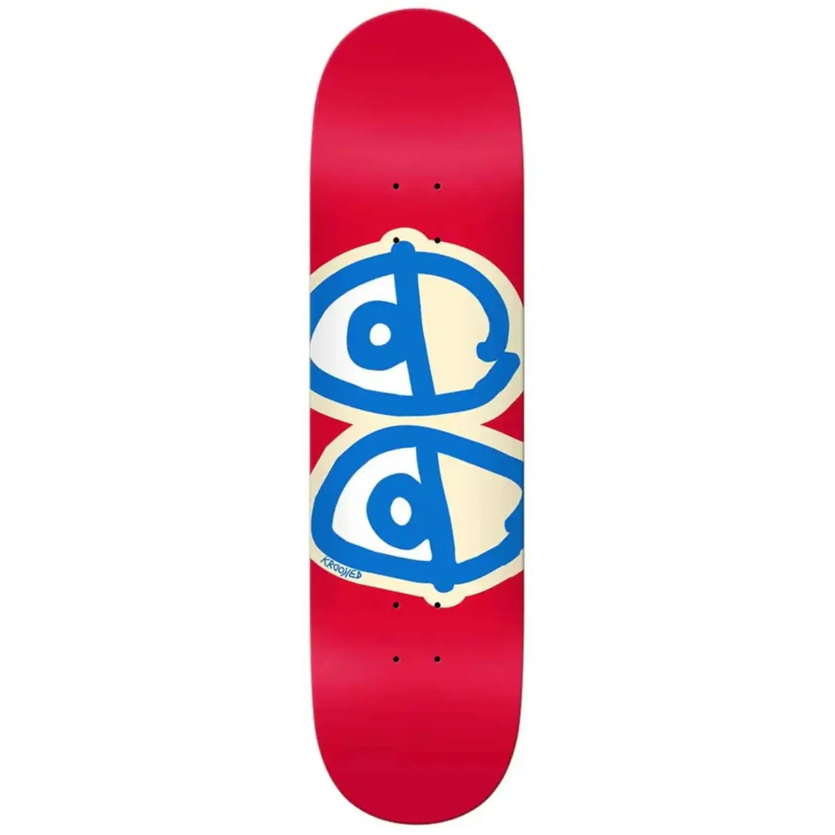 Krooked Krooked - Eyes Red Deck - 8.25" x 32" x 14.38"