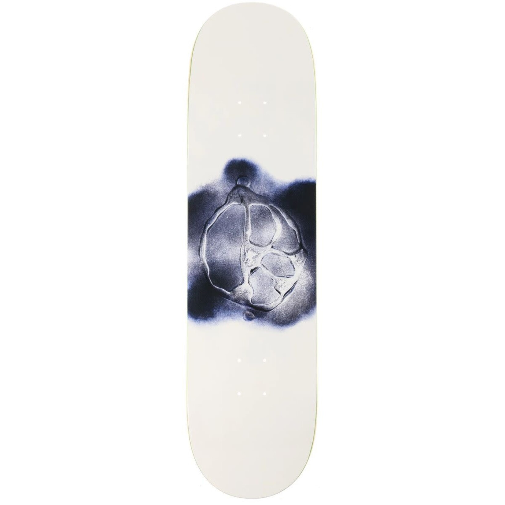 Polar Polar - Stroke Logo Cream Deck - 8.125" x 32" x 14.25"