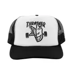 Thrasher Thrasher x Spitfire - Thrash & Burn Trucker Hat - Black/White/Black