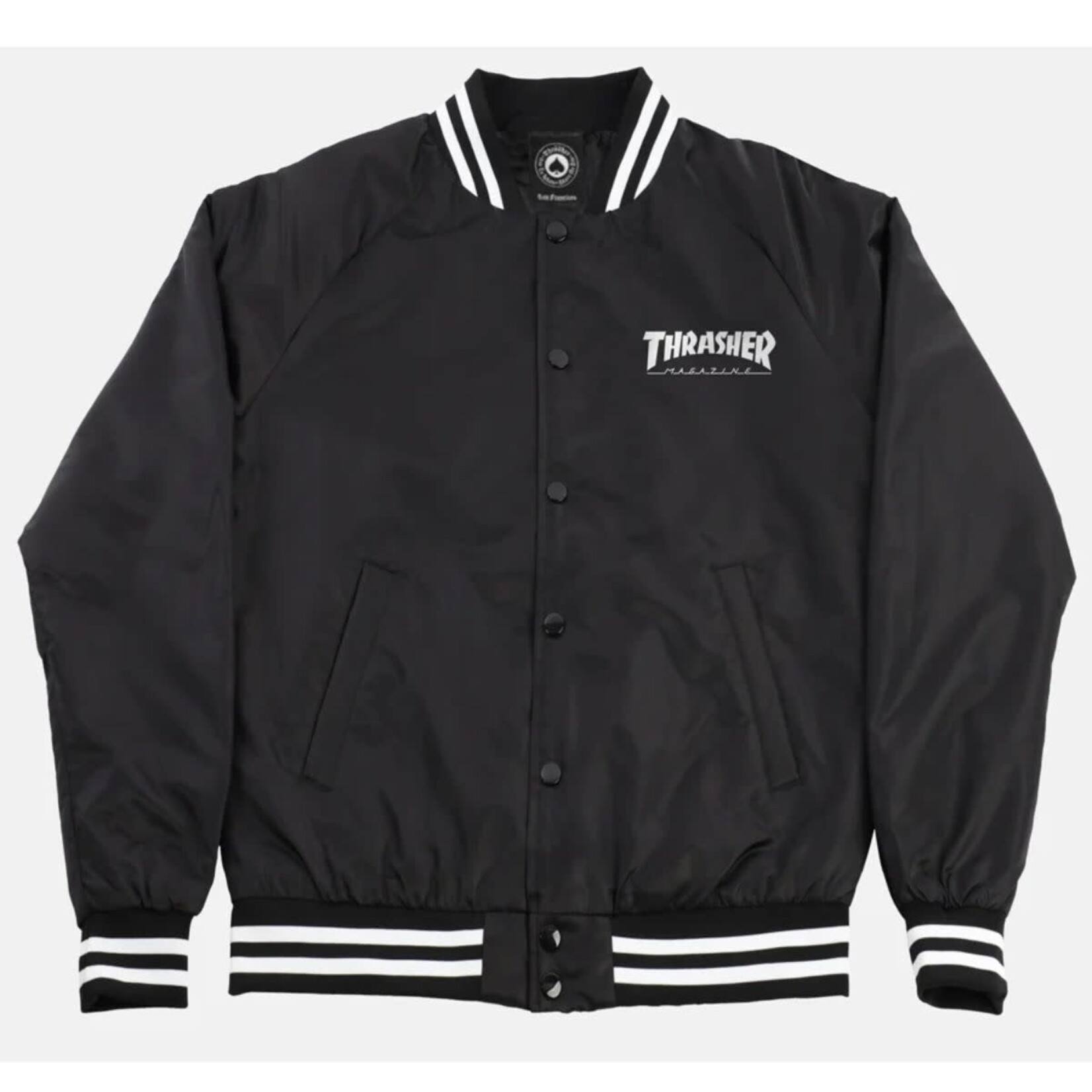 Thrasher Thrasher - Mag Logo - Dugout Jacket - Black / White - Large
