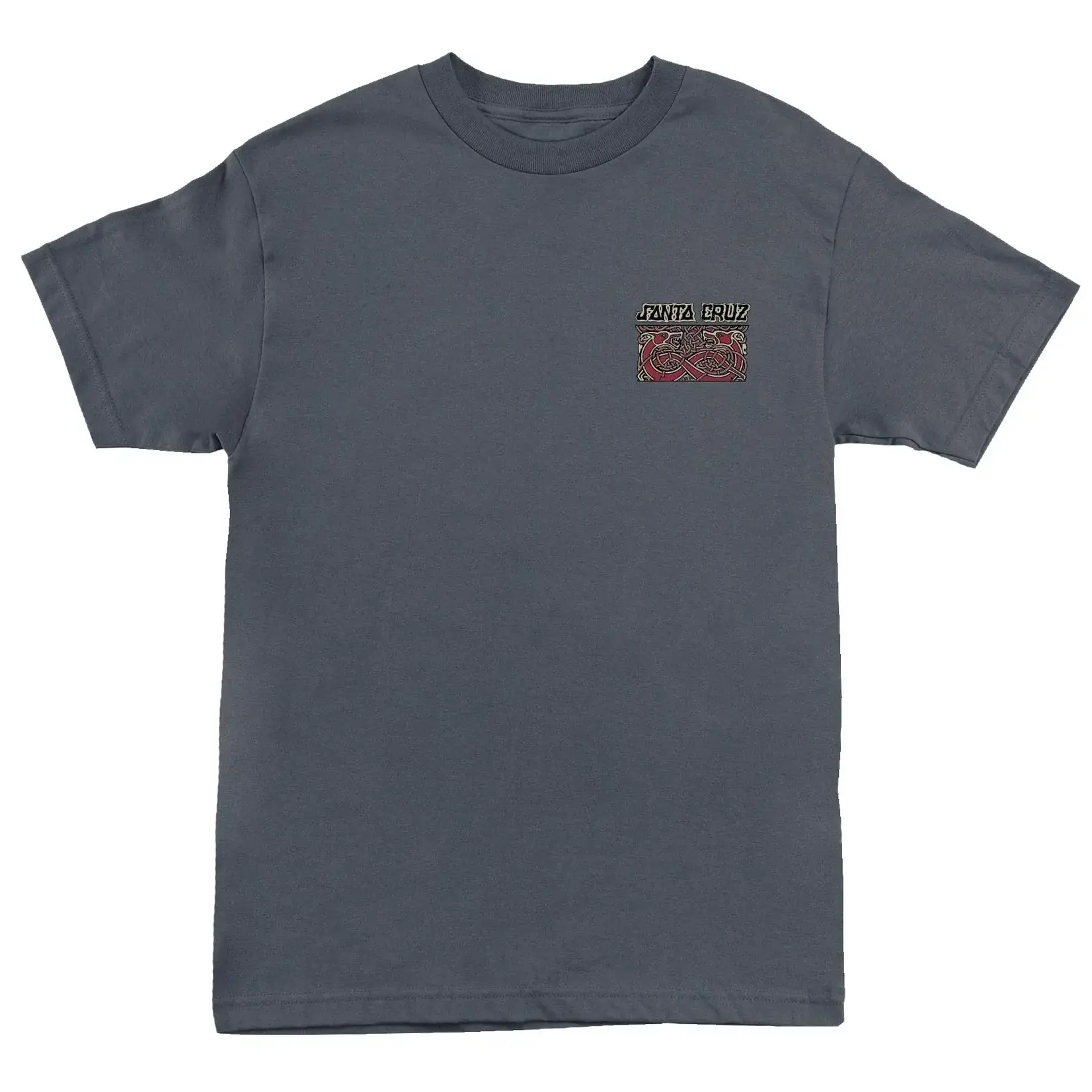 Santa Cruz Skateboards Santa Cruz - Dressen Evo T-Shirt - Charcoal -