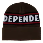 Independent Independent - Bar Logo Beanie - Chocolate