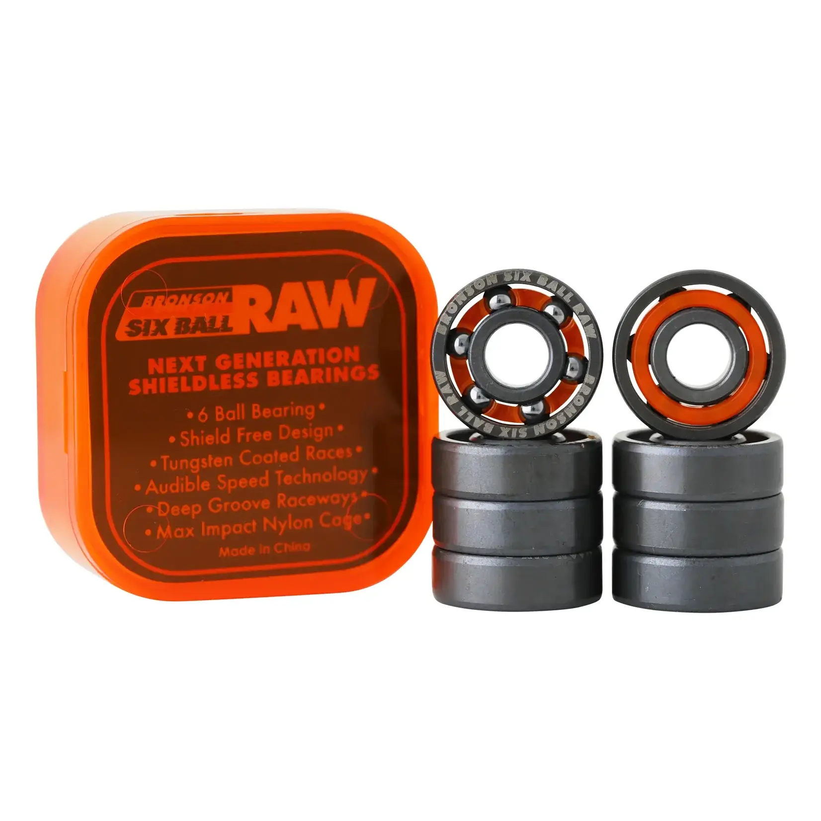 Bronson Speed Co. Bronson - 6-Ball Raw Bearings