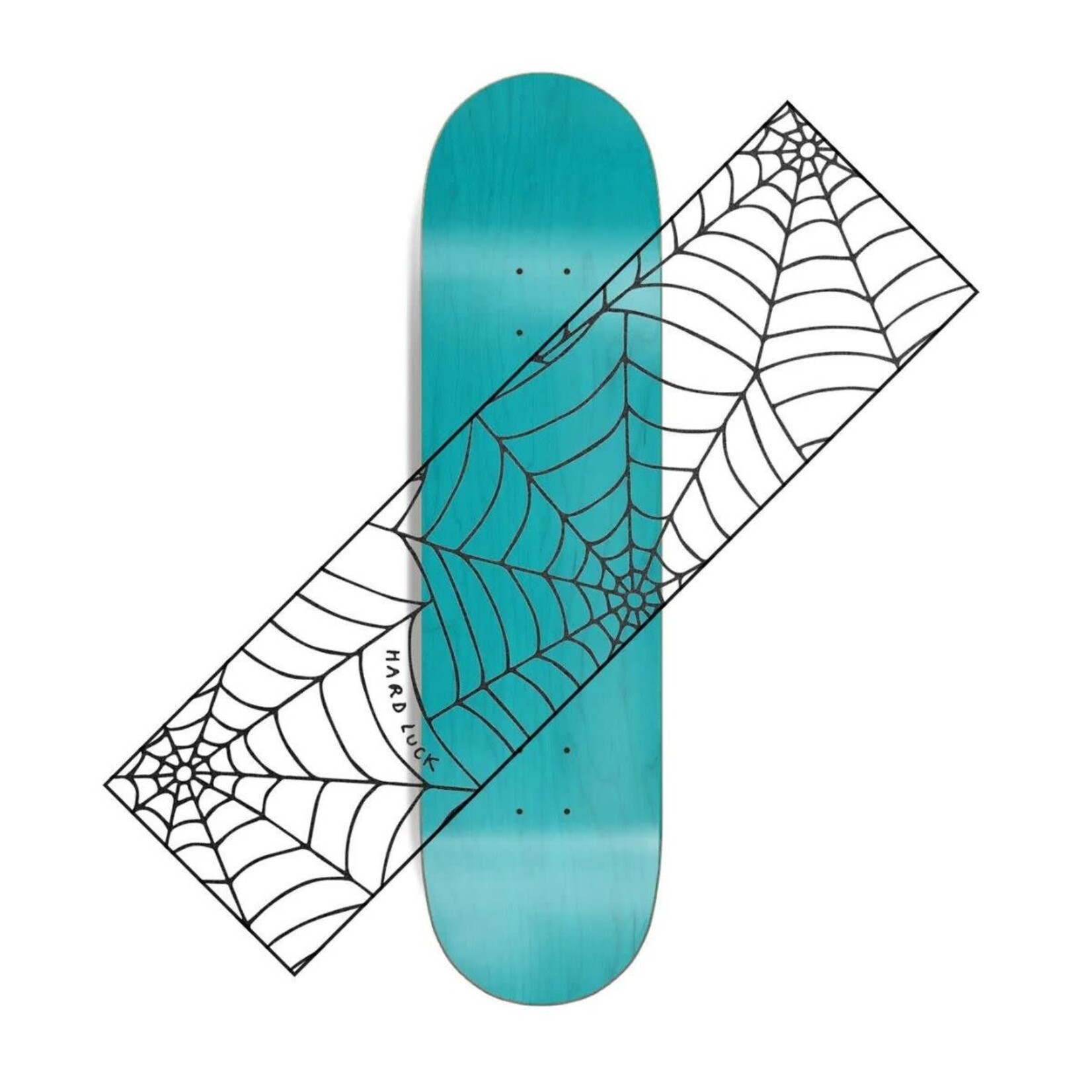 Hard Luck Hard Luck - Clear/Black Spider Web Griptape