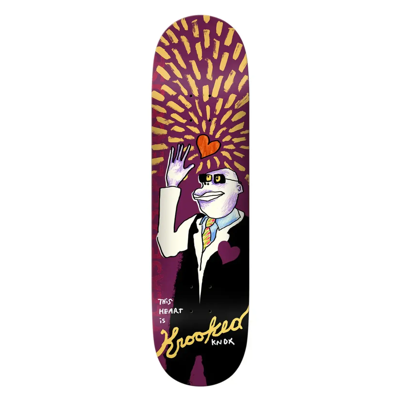 Krooked Krooked - Knox This Heart Deck - 8.5" x 32.18" x 14.38"