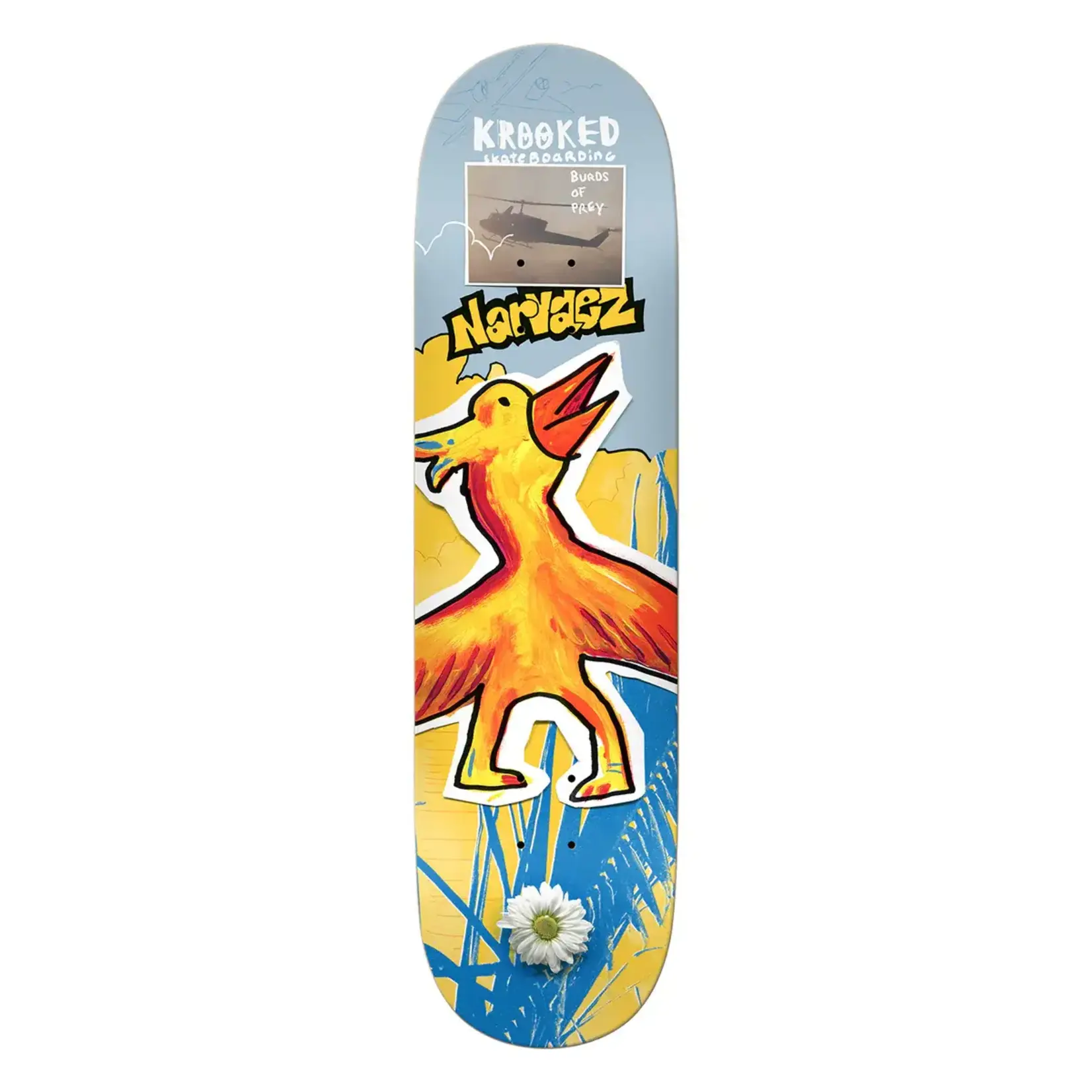 Krooked Krooked - Narvaez Burds Deck - 8.38" x 32.25" x 14.5"