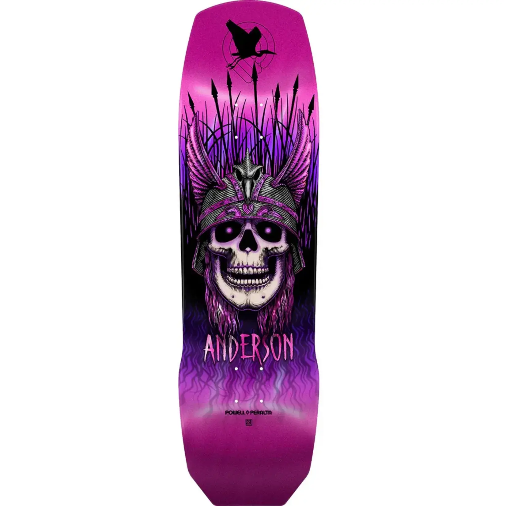 Powell Peralta Powell Peralta - Andy Anderson Heron Deck - Pink Foil - 9.13" x 32.8" x 15"