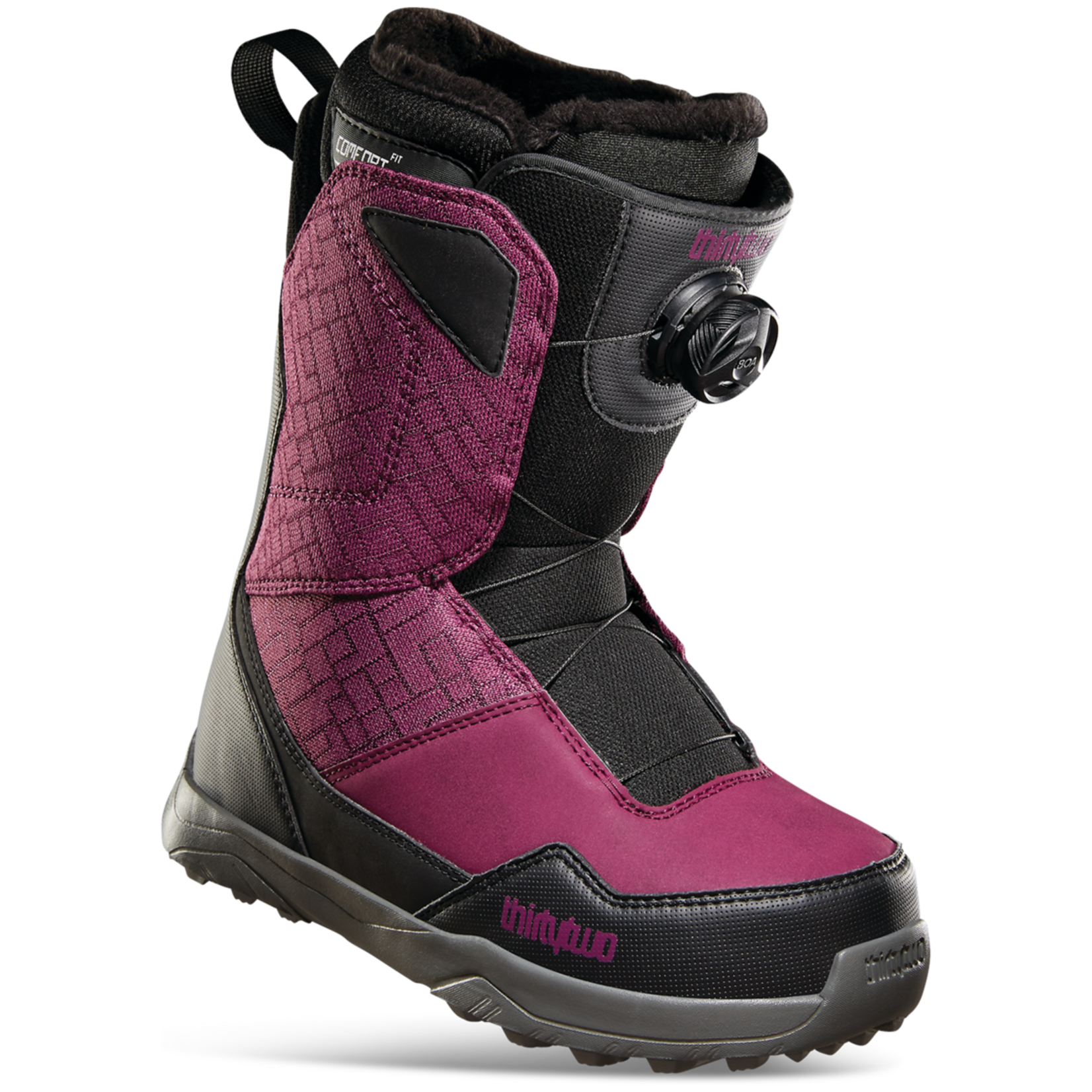 ThirtyTwo 2023 ThirtyTwo Womens Shifty Boa - Black/Purple