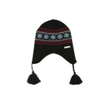 Autumn Autumn Argyle Ear Flap Beanie - Black