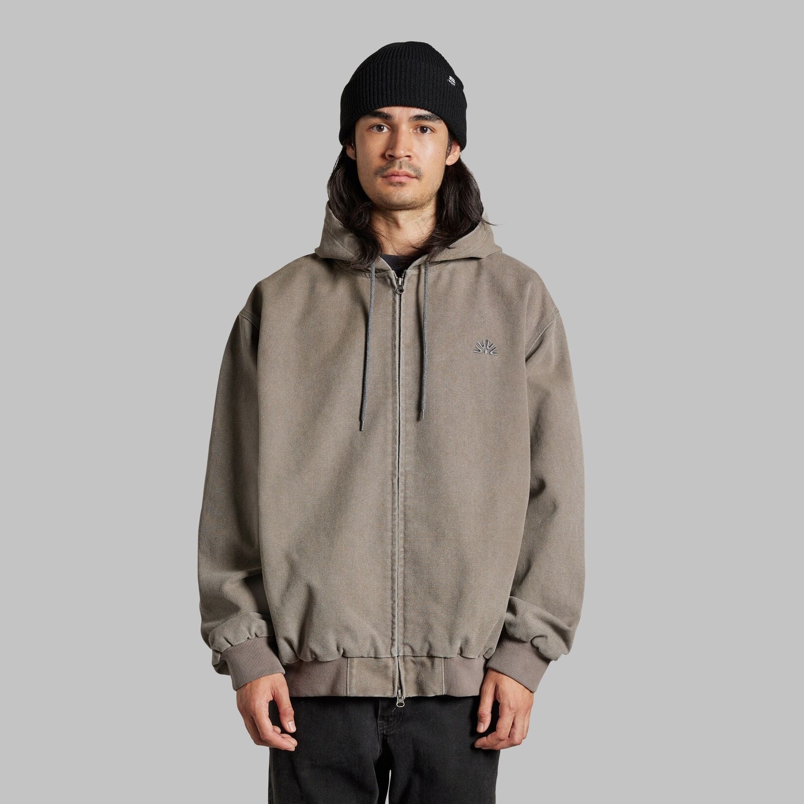Autumn Autumn Labor Jacket - XLARGE black pigment wash
