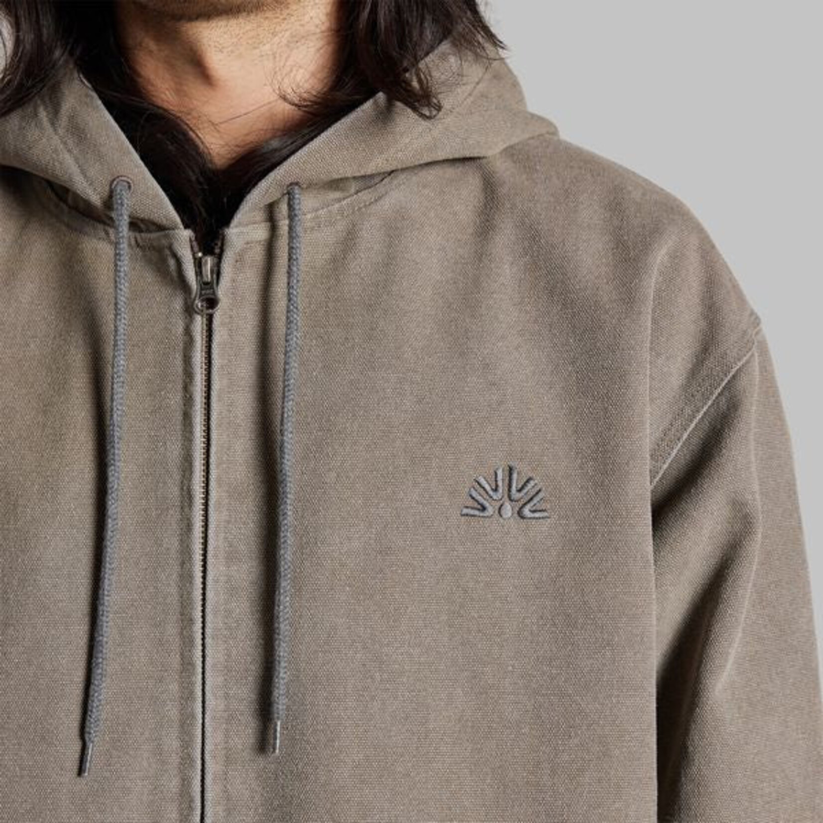 Autumn Autumn Labor Jacket - XLARGE black pigment wash