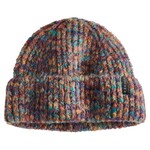 Autumn Autumn Wool Marble Knit Beanie - EggPlant