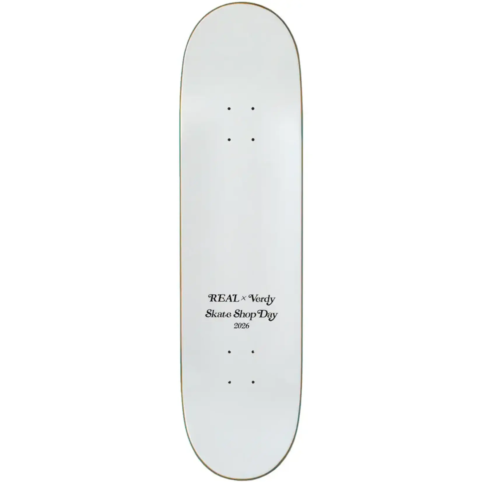 Real Skateboards Real - Verdy Oval Deck - 8.38" x 32.25" x 14.5" - SSD '26