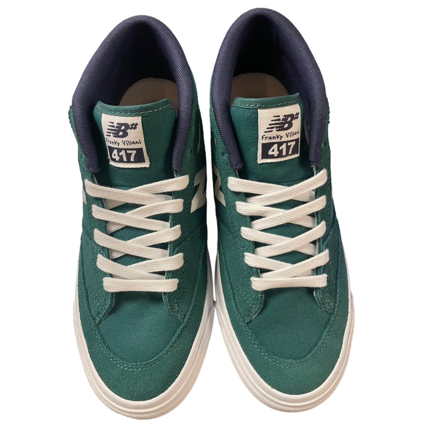 New Balance New Balance Numeric 417 Franky Villani Skate Shoes - Green/White