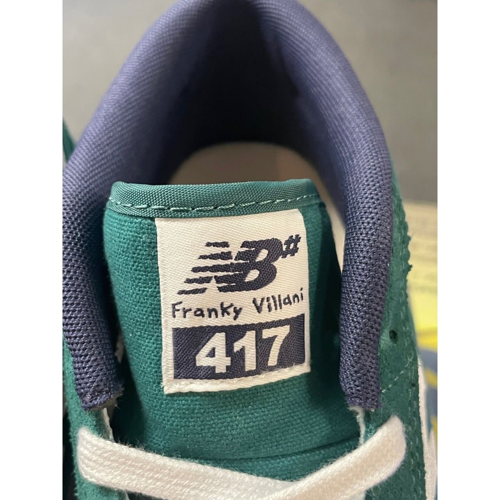 New Balance New Balance Numeric 417 Franky Villani Skate Shoes - Green/White