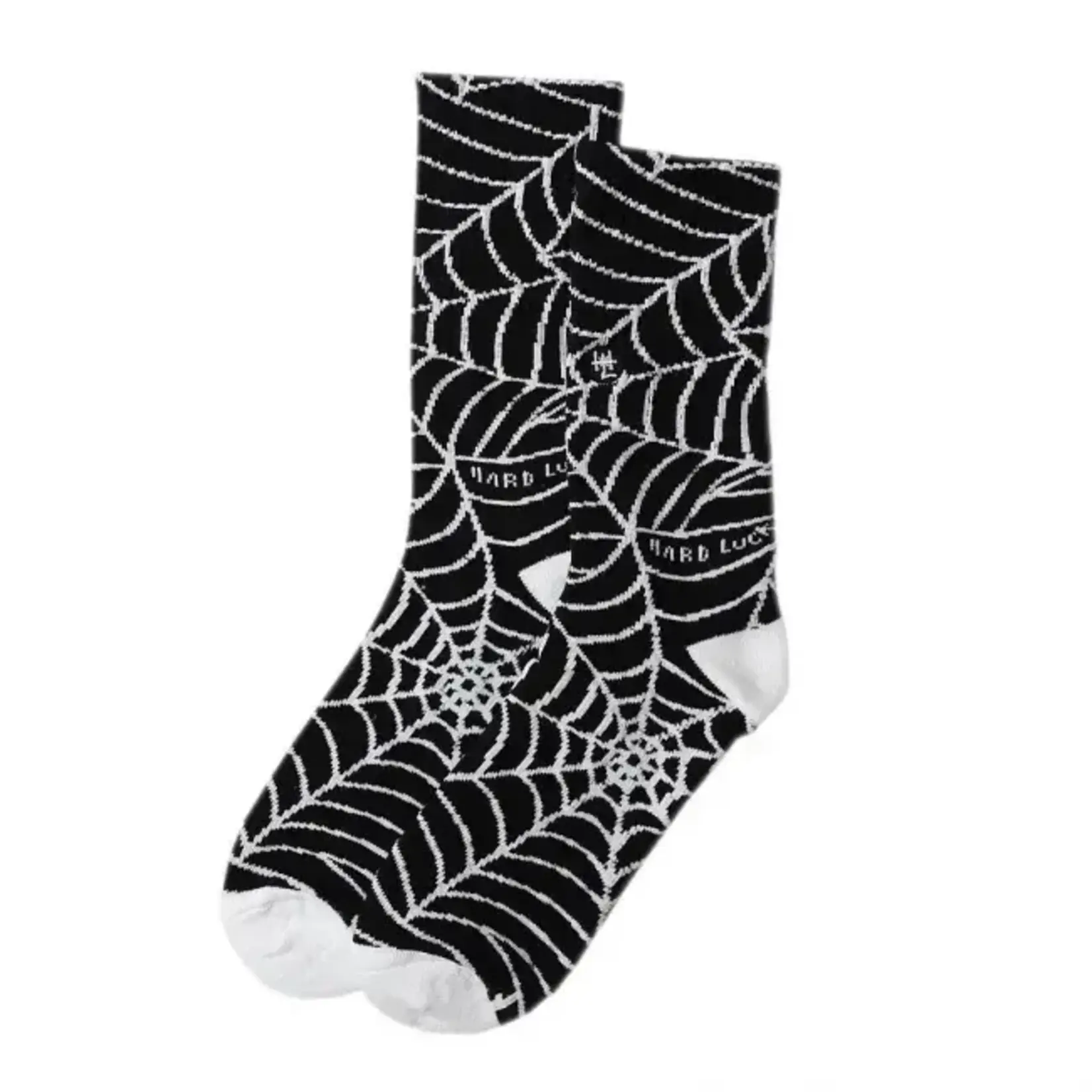 Hard Luck Hard Luck - Web Socks - Black