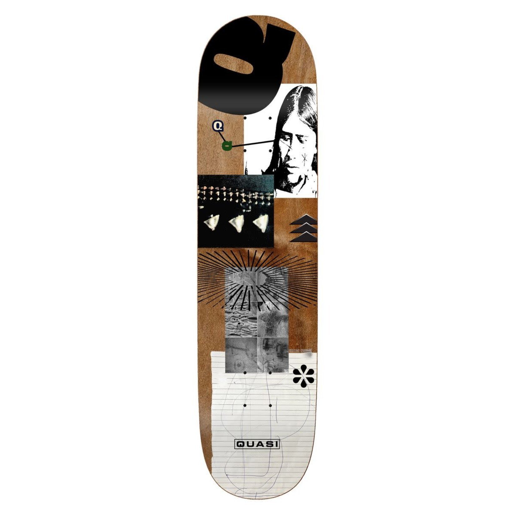 Quasi Quasi - Shiprock Deck - 8" x 32.375" x 14.25"