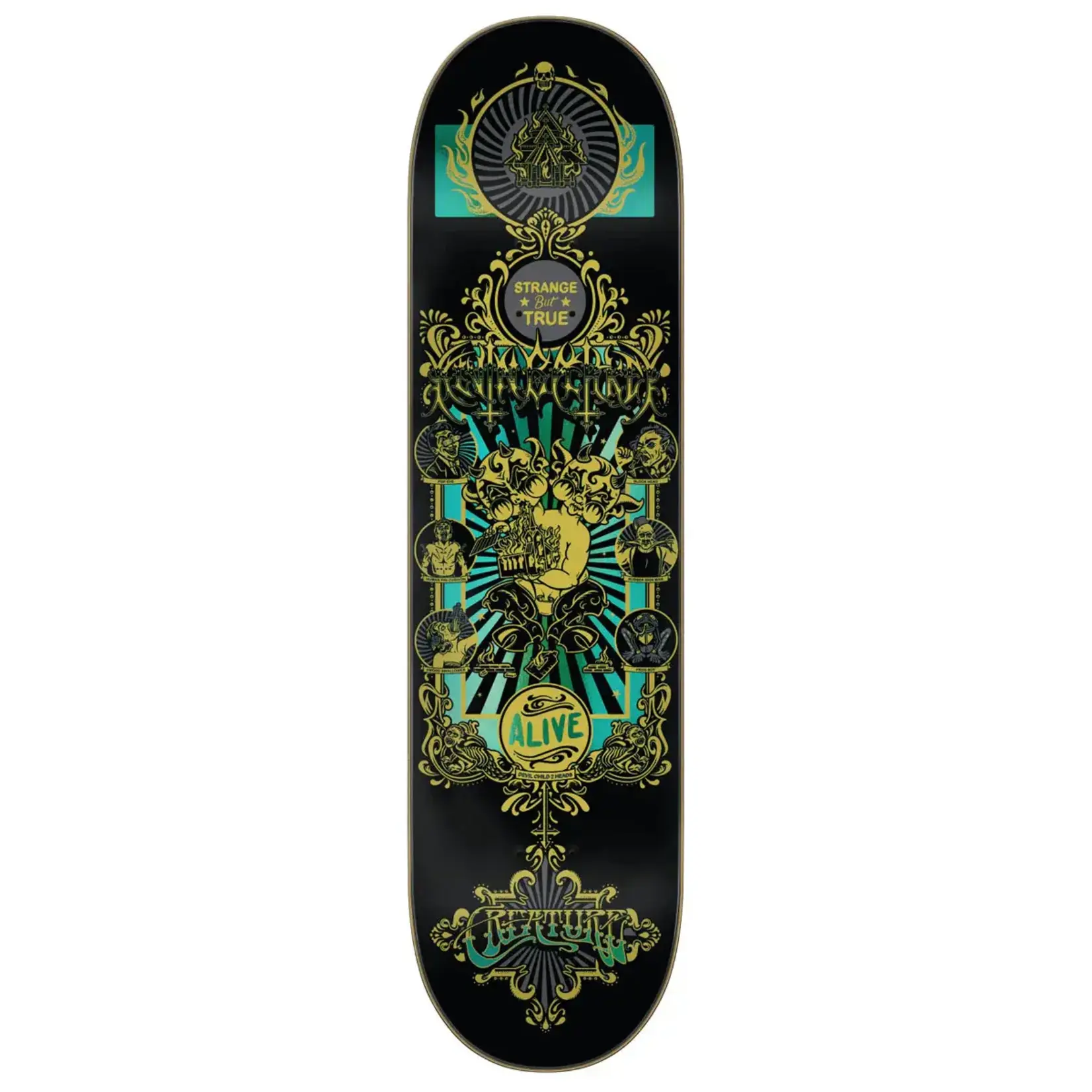 Creature Creature - Baekkel Sideshow Pro Deck - 8.25" x 32.04" x 14.353"