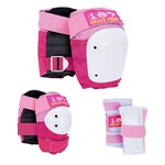 187 Killer Pads 187 Killer Pads JR Six Pack Knee/Elbow/Wrist - Pink
