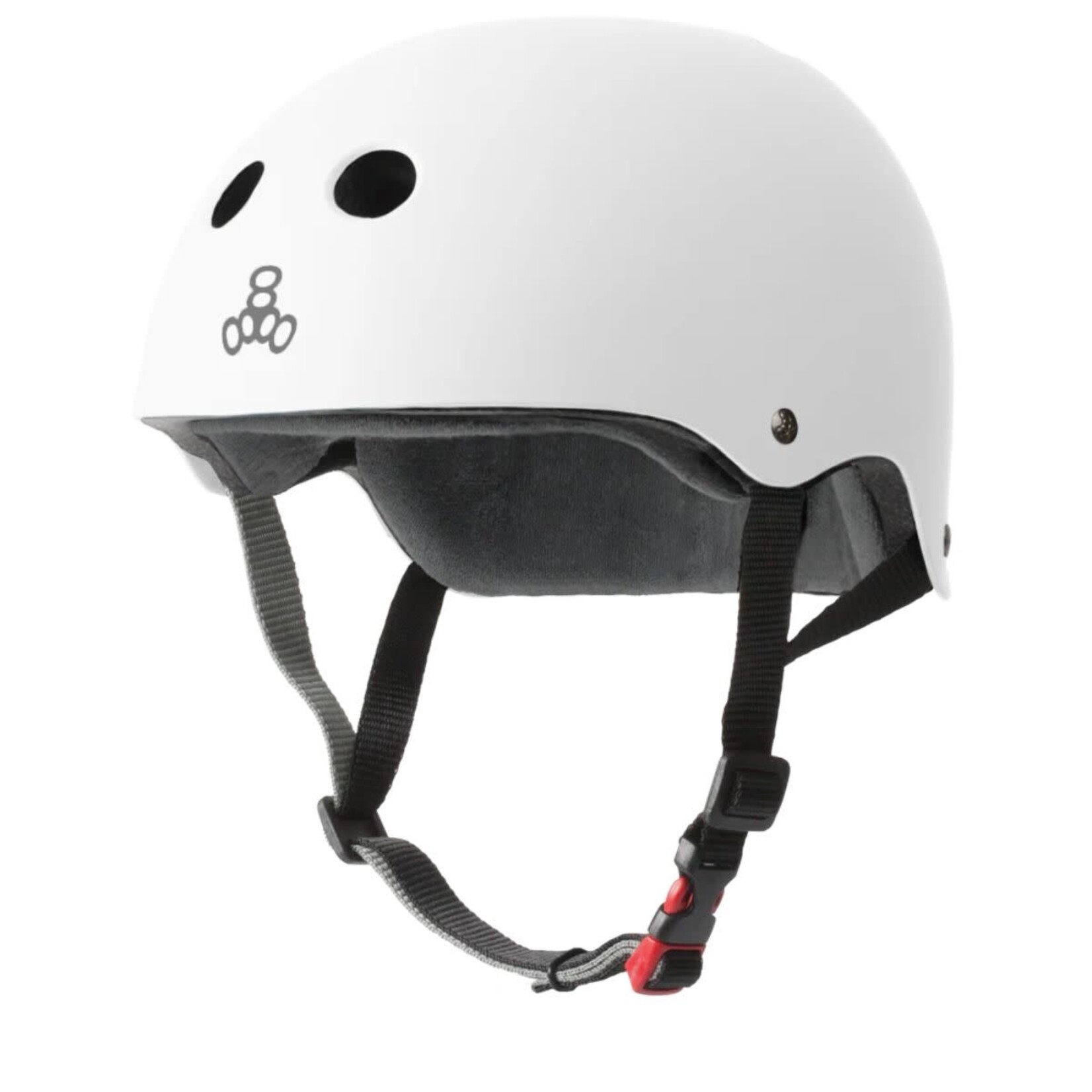 Triple 8 Triple 8 - The Certified Sweatsaver Helmet - White Matte -