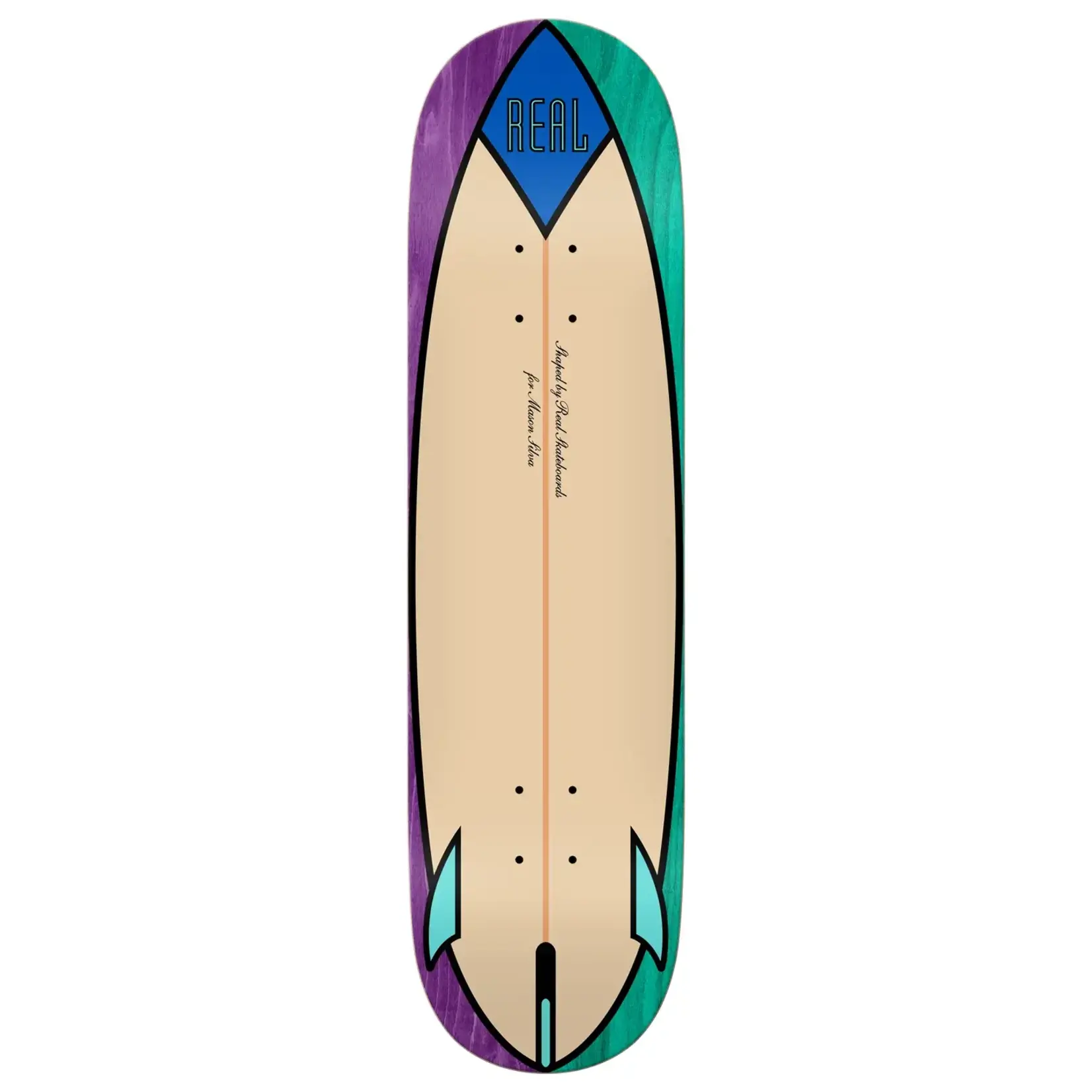 Real Skateboards Real - Mason Speed Egg Deck - 8.28" x 31.7" x 14.12" - Assorted