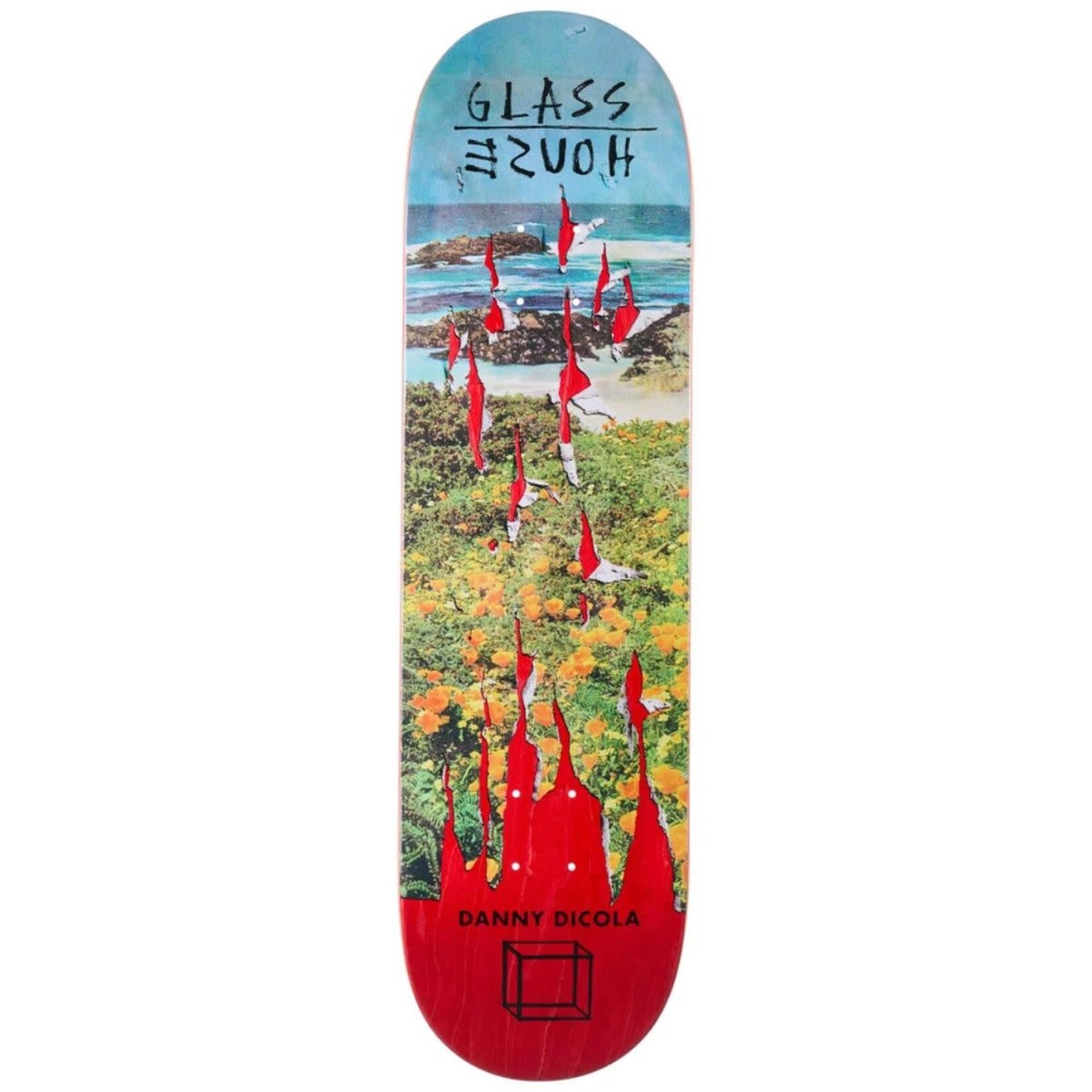 Glass House Glass House - Dicola Nature Scene Deck - 8.5" x 32" x 14.25"
