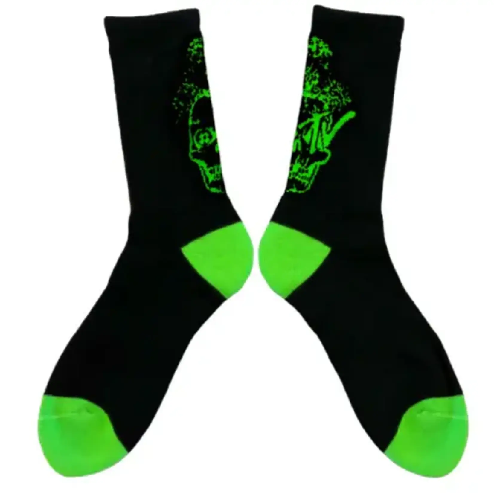 Deathwish Deathwish - Death TV Socks - Black