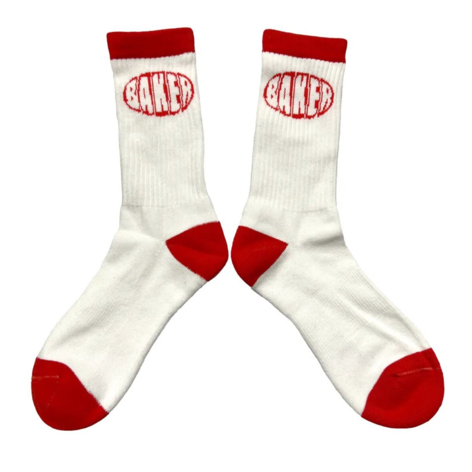 Baker Baker - Oval Socks - White