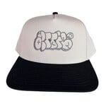 ATTIC Attic - Off White / Black Snapback Bubble Hat